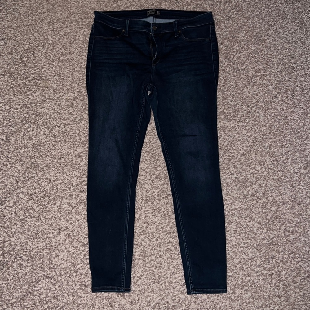 Abercrombie, Size 14, Dark Wash Jeggings
